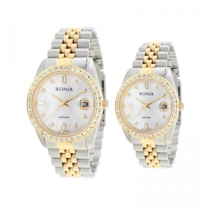 Bonia BNB10553-1157S Dan Bonia BNB10553-3157S SIlver Gold White